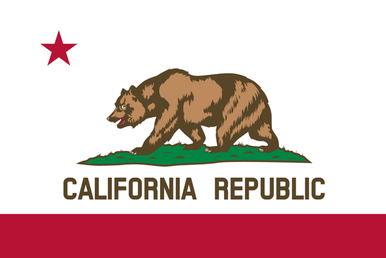 state of California flag