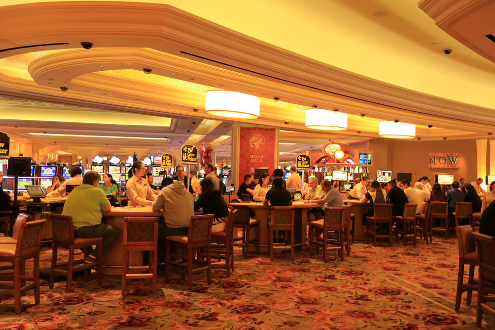 Borgata casino interior in Atlantic City