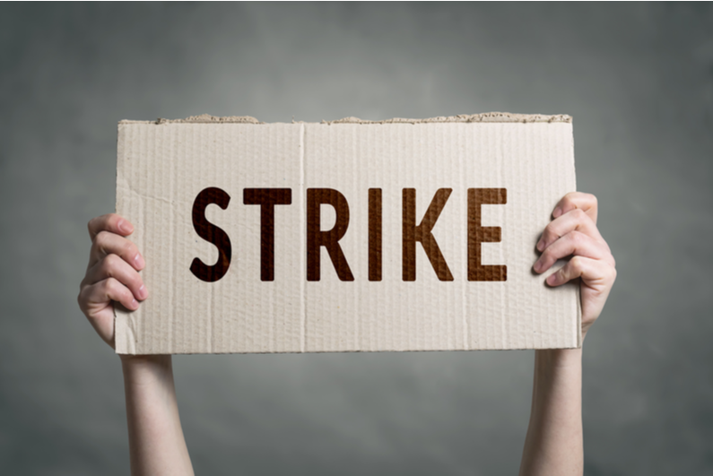 Strike sign